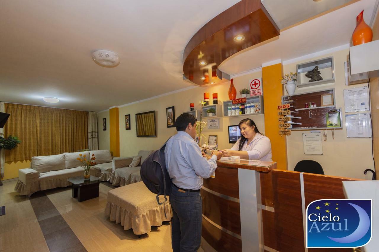 Hotel Cielo Azul Cajamarca Exterior foto